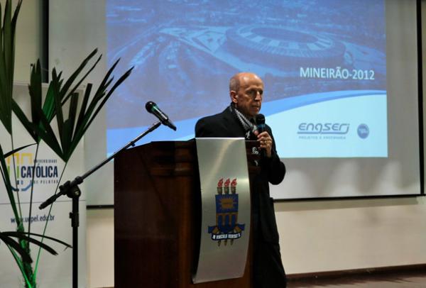 Detalhes da reforma do estádio Mineirão são apresentadas na UCPel