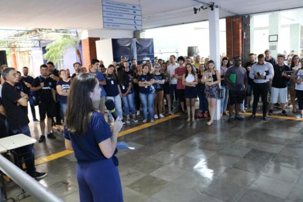 Recepção apresenta UCPel para novos acadêmicos do EAD