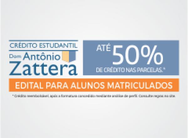 Fundação Dom Antônio Zattera oferta 102 novas vagas de Crédito Estudantil