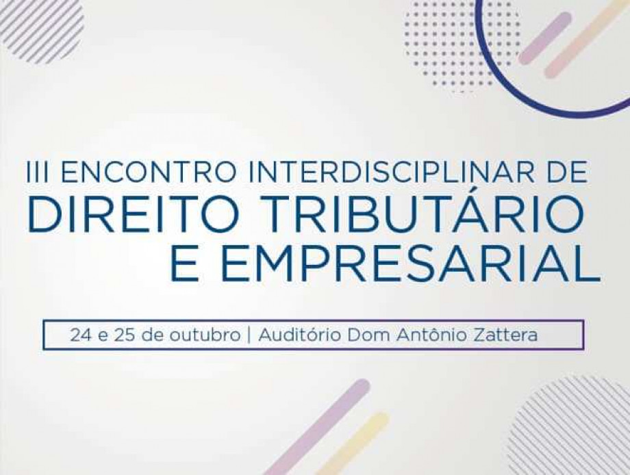 Direito Tributário e Direito Empresarial serão debatidos na UCPel