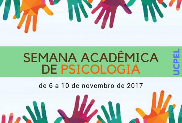 Curso de Psicologia da UCPel inscreve para Semana Acadêmica